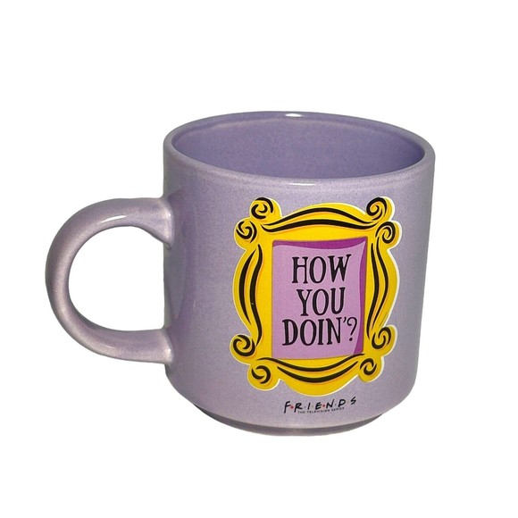 Other - Friends TV Show Purple "How You Doin?" 12 oz Coffee Mug